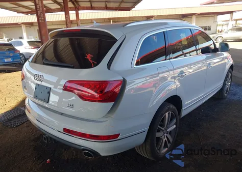 2015 Audi Q7 3.0 Tdi Premium из США, поврежденный, VIN WA1VMAFE0FD004662